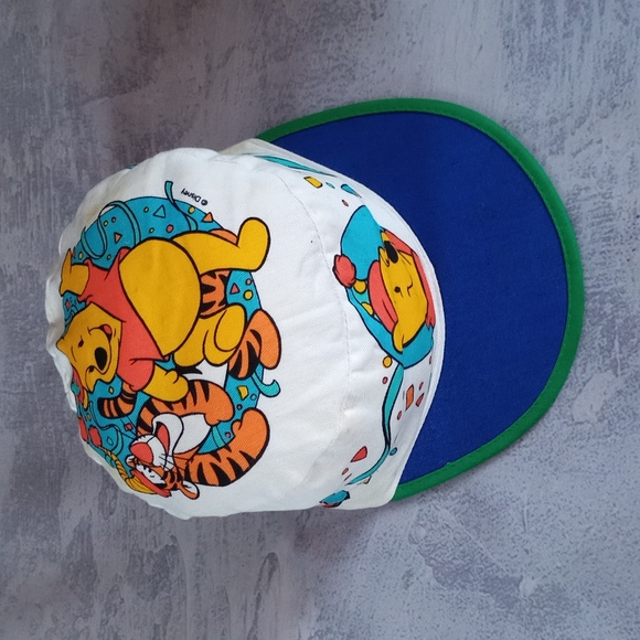 Vintage Winnie The Pooh Painters Hat DISNEY - Picture 2 of 10